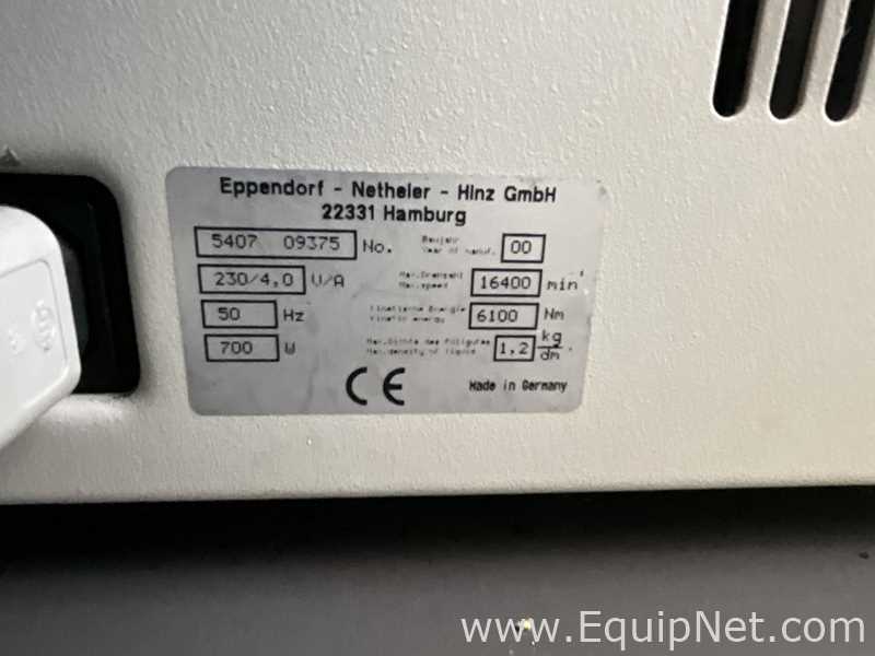 lote de  2 Centrífuga para Laboratórios Eppendorf 5417 R