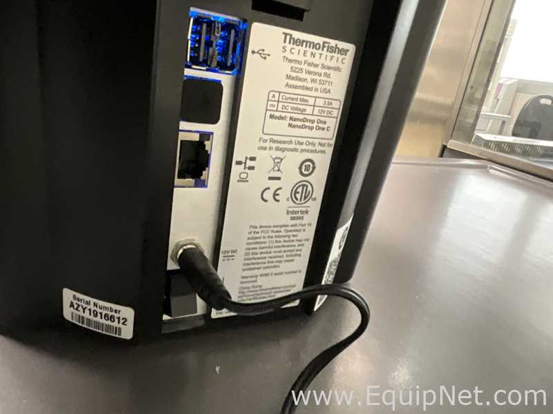 Thermo Fisher Scientific NanoDrop OneC Spectrophotometer