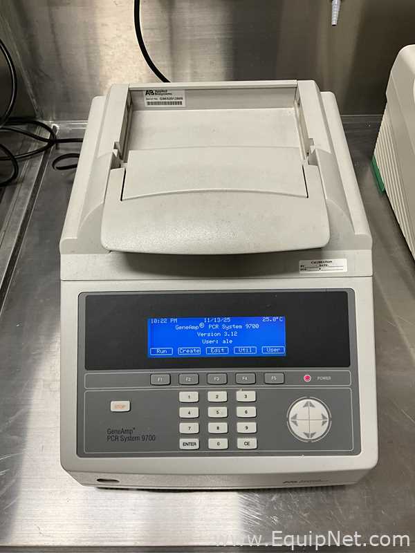 Applied Biosystems Geneamp PCR System 9700 PCR and Thermal Cycler