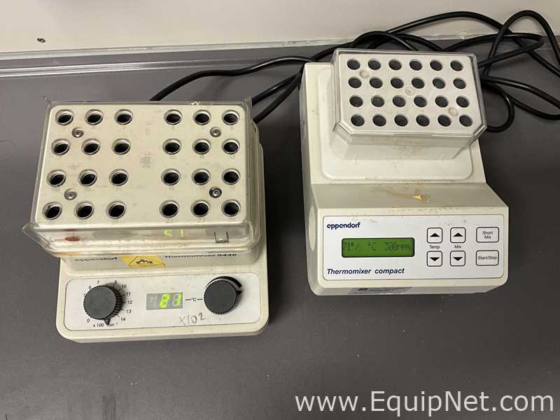 Lot of 2 off Eppendorf Heated Laboratory Mixers
