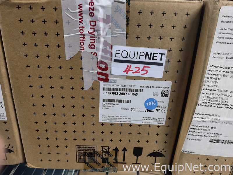 Siemens 1FK7032-2AK71-1RA0 Absolute Value Non-Brake Servo Motor - 425