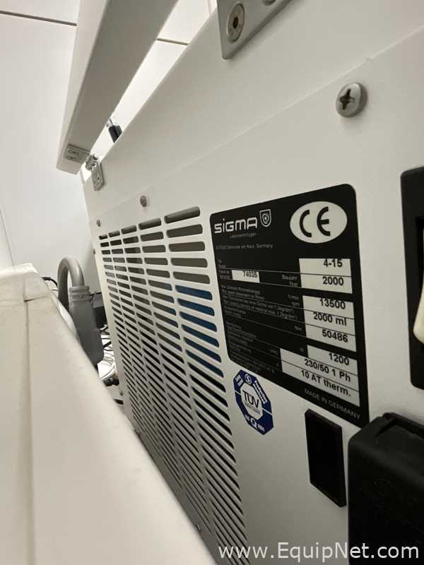 Sigma LaborZentrifugen GmbH 4-15C Laboratory Centrifuge