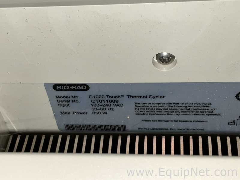 PCR e Termociclador Bio Rad C1000 Touch 