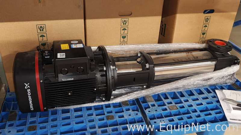 Grundfos CR15-10 A-F-A-E-HQQE Vertical Multistage Centrifugal Pump - 413