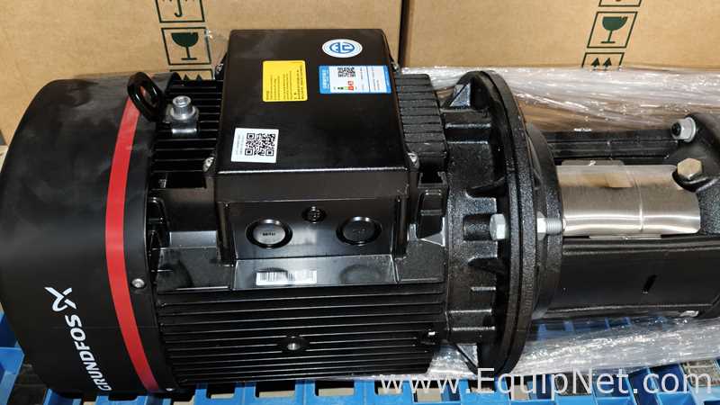 Grundfos CR15-10 A-F-A-E-HQQE Vertical Multistage Centrifugal Pump - 413