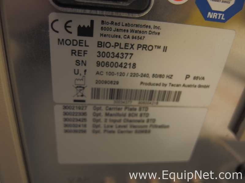 Bio-Rad Bio-Plex PRO II Microplate Washer