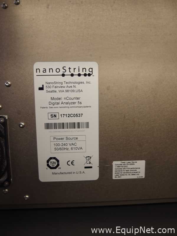 Nanostring Technologies nCounter Digital Analyzer 5S