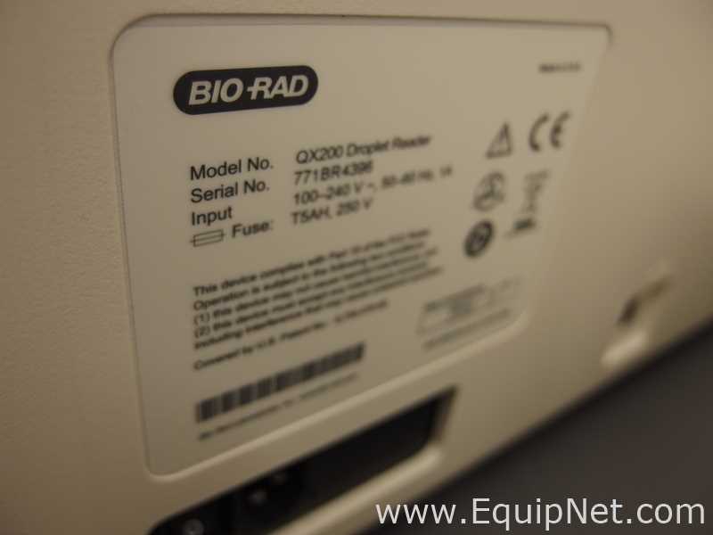 Bio-Rad QX200 Droplet Reader