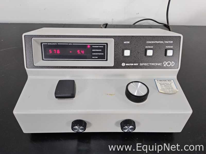 Milton Roy Spectronic 20D Spectrophotometer