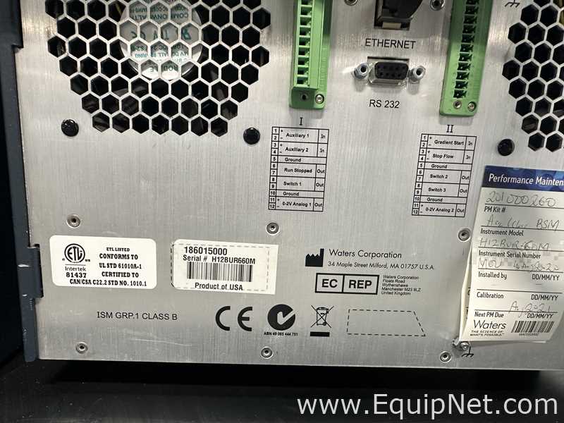 UPLC Waters Corporation Acquity