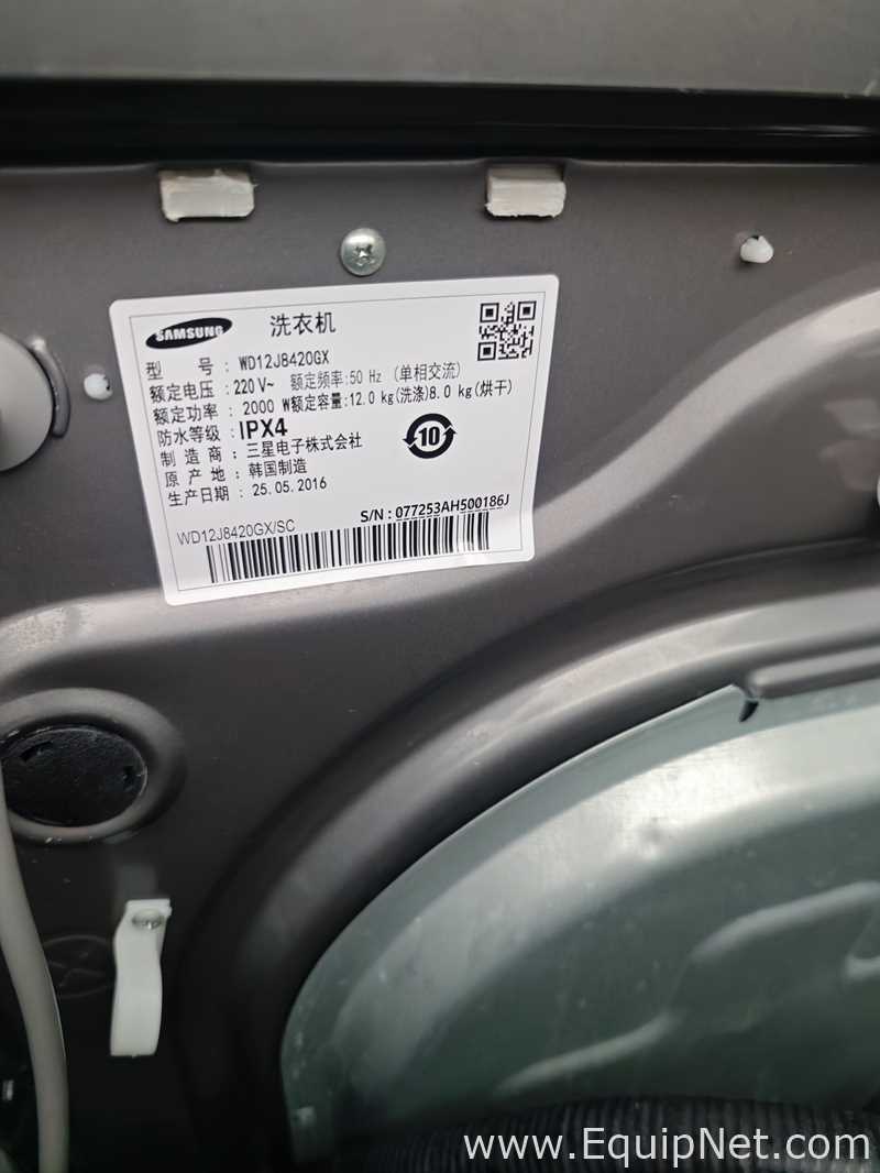 Samsung WD12J8420GX Industrial Washer - 468