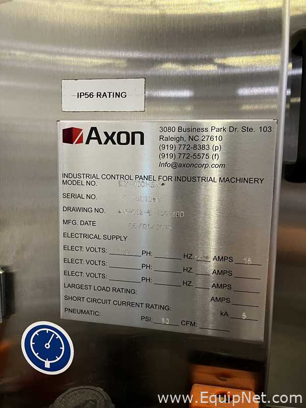 Linha de Envase de Líquidos Axon Corporation EZ-100HSXP