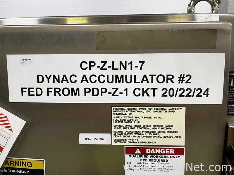 Hartness International 6200 Dynac Accumulator System 2