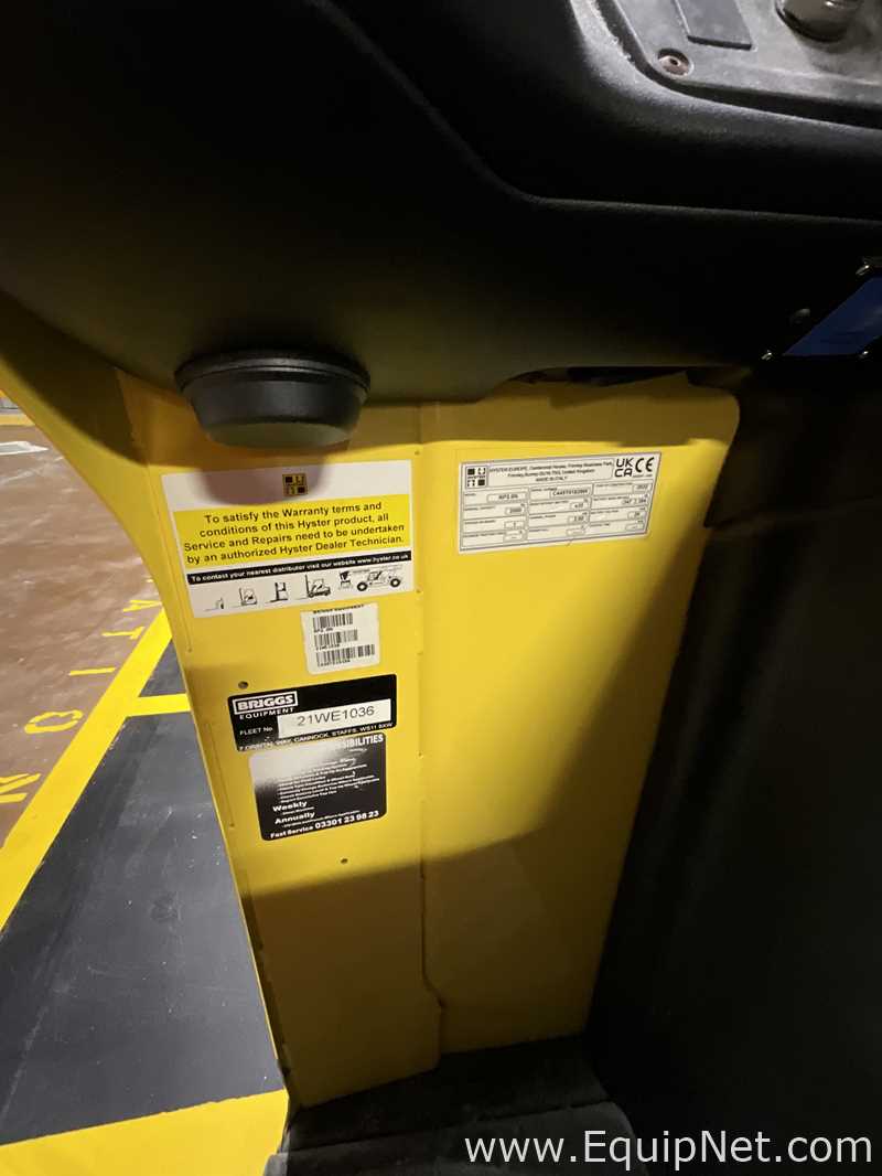 Hyster RP2.0N 2000Kg 24 Volt Ride On Pallet Truck with Battery Charger