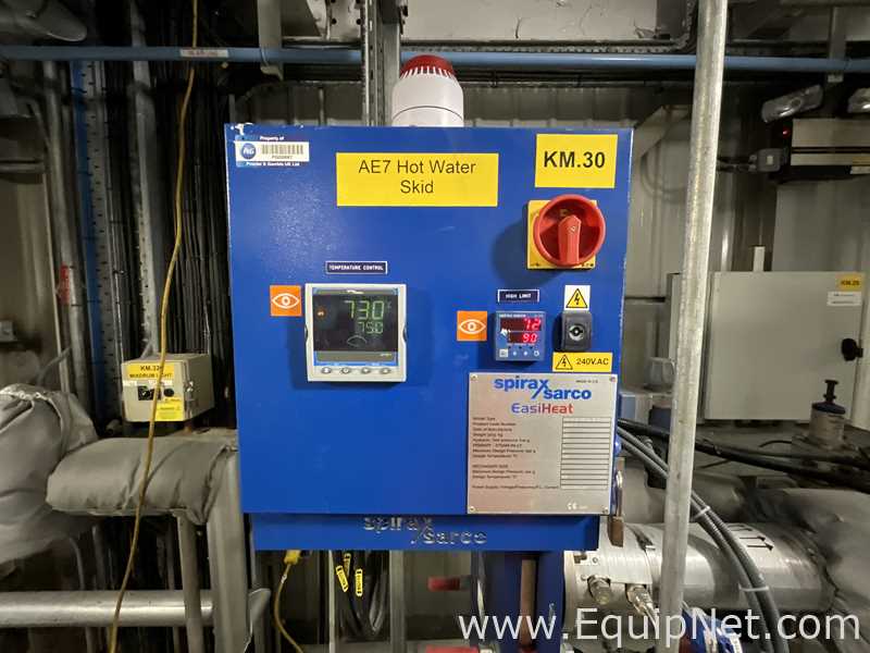 Spirax Sarco EH-JE-ST-DHW-EL-FL-P Hot Water Plate Heat Exchanger