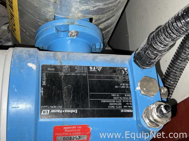 Flujómetro Endress and Hauser Promass 83