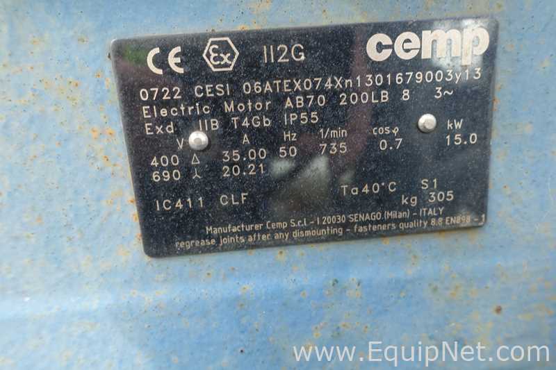 Bomba de Desplazamiento Positivo Acero inoxidable Pompe Cucchi Srl 