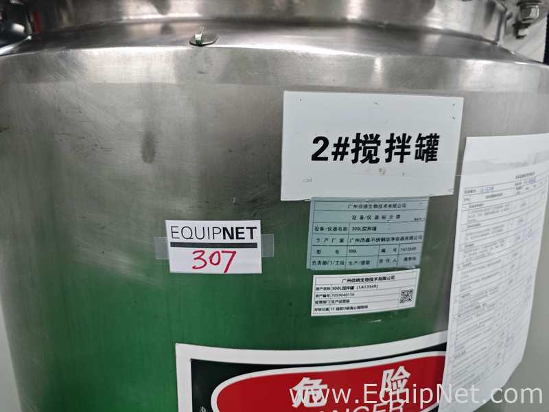 Tanque Acero inoxidable Guangzhou Haoxin Stainless Steel Clean Container Co., Ltd. 300L