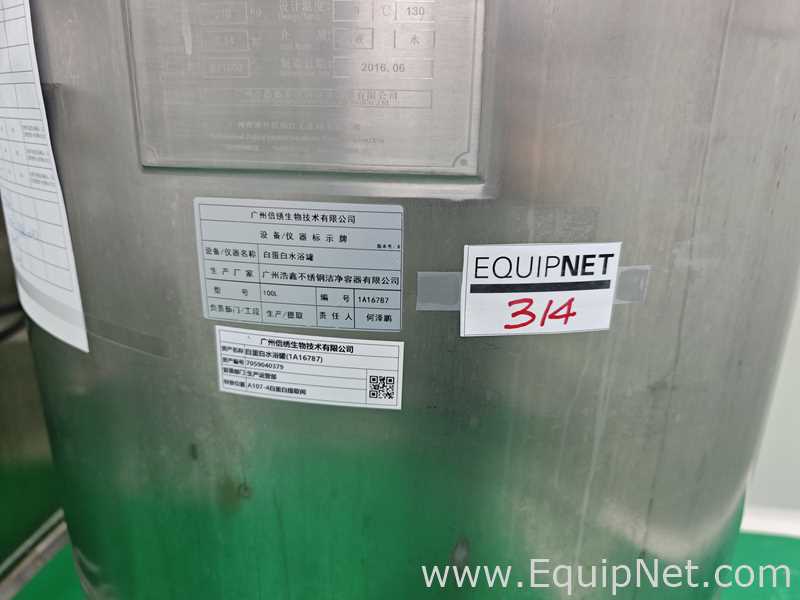 Tanque Acero inoxidable Guangzhou Haoxin Stainless Steel Clean Container Co., Ltd. 100L