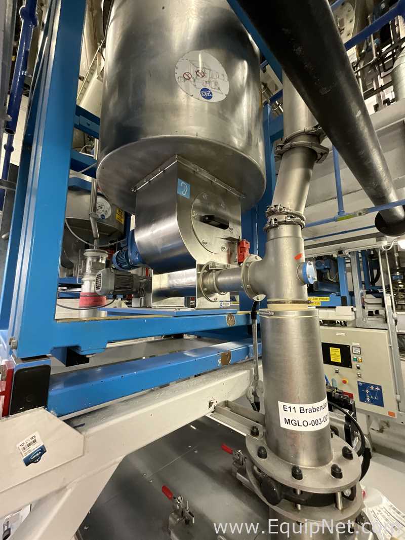 Alimentador de Parafuso aço inox Brabender Technologie 