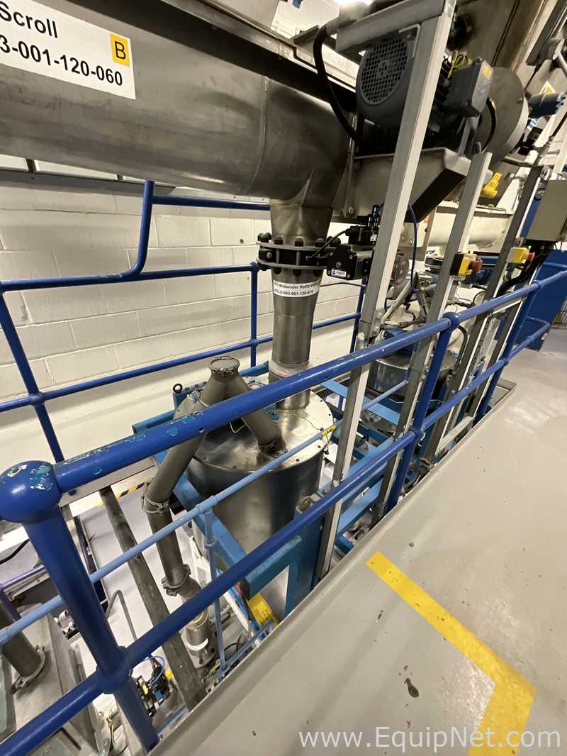 Alimentador de Parafuso aço inox Brabender Technologie 