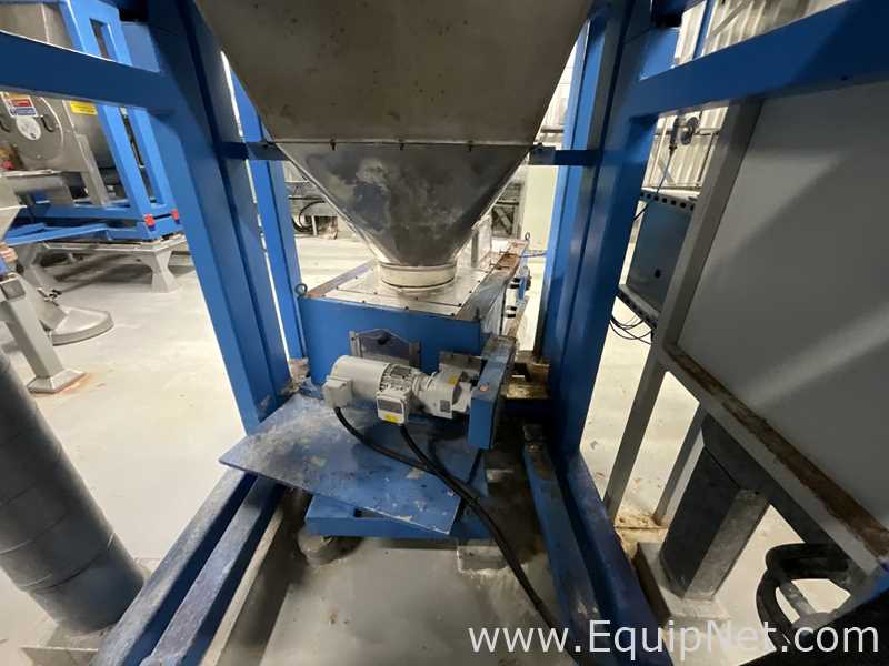 Alimentador de Tornillo Acero inoxidable Brabender Technologie DDW-H15/D-TSR150-2000