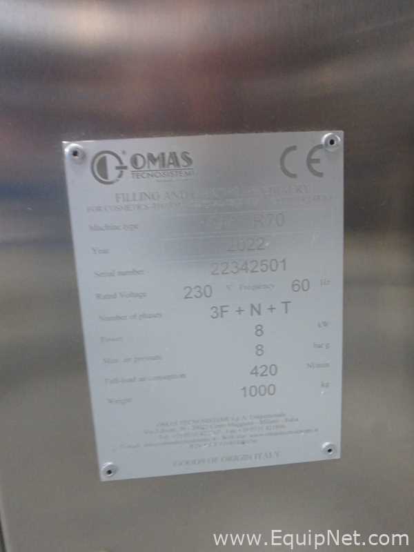 Omas Industries GMT-R70 Tube Filler