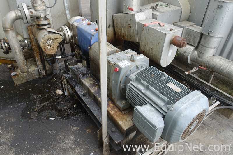 Alfa Laval SRU5/116/LS Stainless Steel Contact Parts Positive Displacement Rotary Lobe Pump