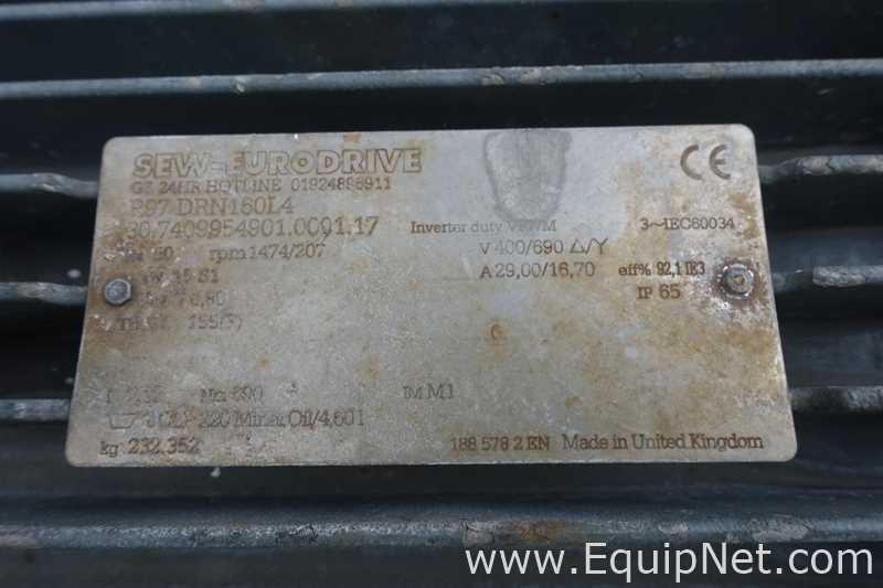 Alfa Laval SRU5/116/LS Stainless Steel Contact Parts Positive Displacement Rotary Lobe Pump