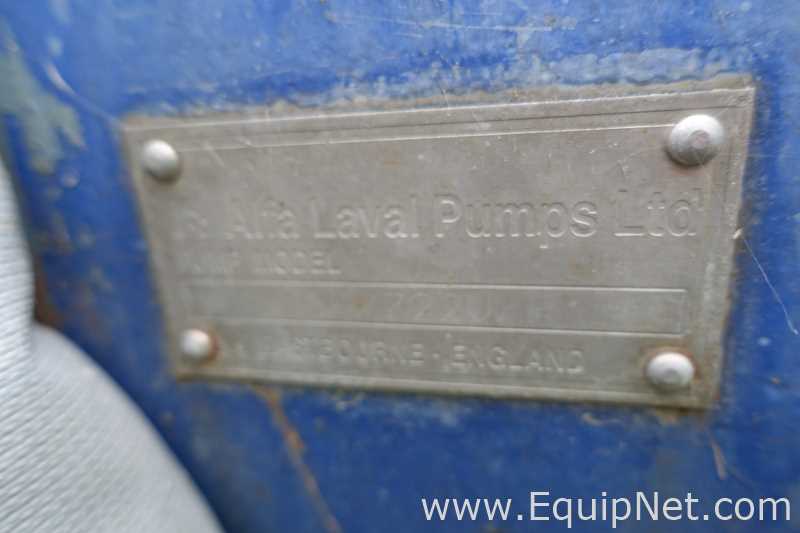 Alfa Laval S2/722U Stainless Steel Contact Parts Positive Displacement Rotary Lobe Pump