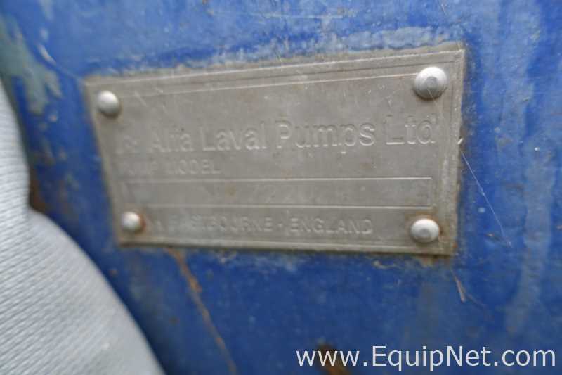 Alfa Laval S2/722U Stainless Steel Contact Parts Positive Displacement Rotary Lobe Pump