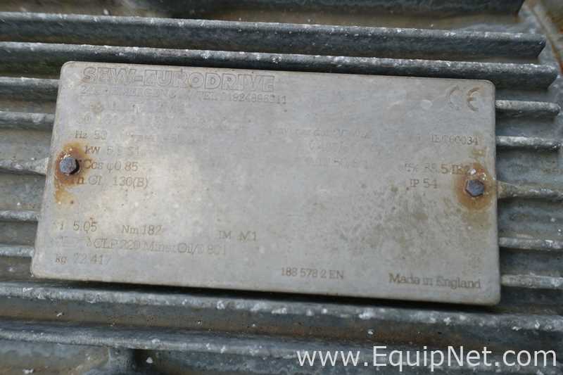 Alfa Laval S2/722U Stainless Steel Contact Parts Positive Displacement Rotary Lobe Pump
