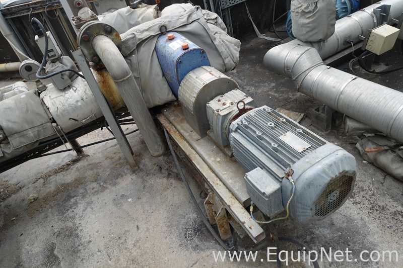 Alfa Laval S2/722U Stainless Steel Contact Parts Positive Displacement Rotary Lobe Pump