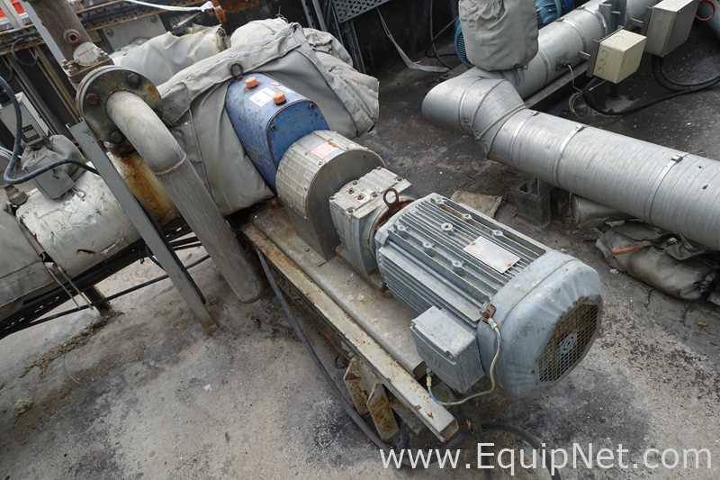 Alfa Laval S2/722U Stainless Steel Contact Parts Positive Displacement Rotary Lobe Pump