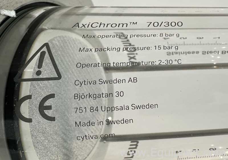 lote de  2 Coluna de Cromatografia cytiva AxiChrom