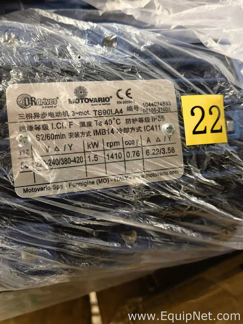 Motovario TS90LA4 Three Phase Asynchronous Motor - 380