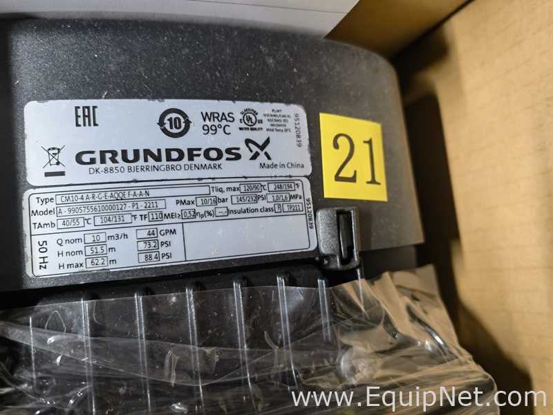 Bomba Centrífuga Grundfos CM10-4 A-R-G-E-AQQE F-A-A-N