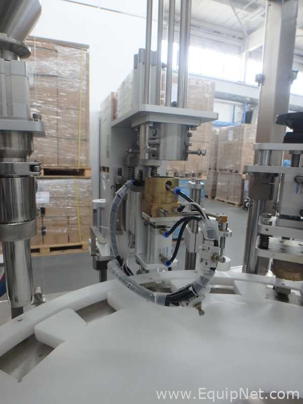 Rigao RGA-GFX250 Jar Filler and Capper with Markham Laser Coder