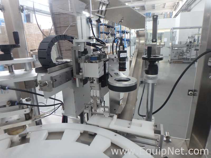 Rigao RGA-GFX250 Jar Filler and Capper with Markham Laser Coder
