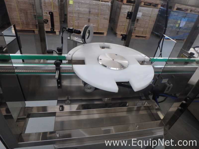 Rigao RGA-GFX250 Jar Filler and Capper with Markham Laser Coder