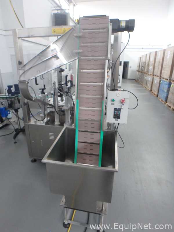 Rigao RGA-GFX250 Jar Filler and Capper with Markham Laser Coder