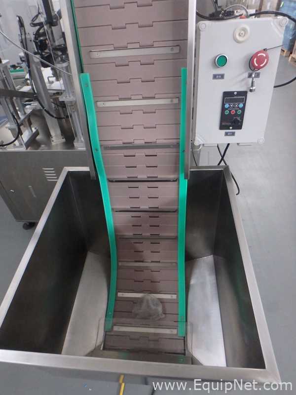 Rigao RGA-GFX250 Jar Filler and Capper with Markham Laser Coder
