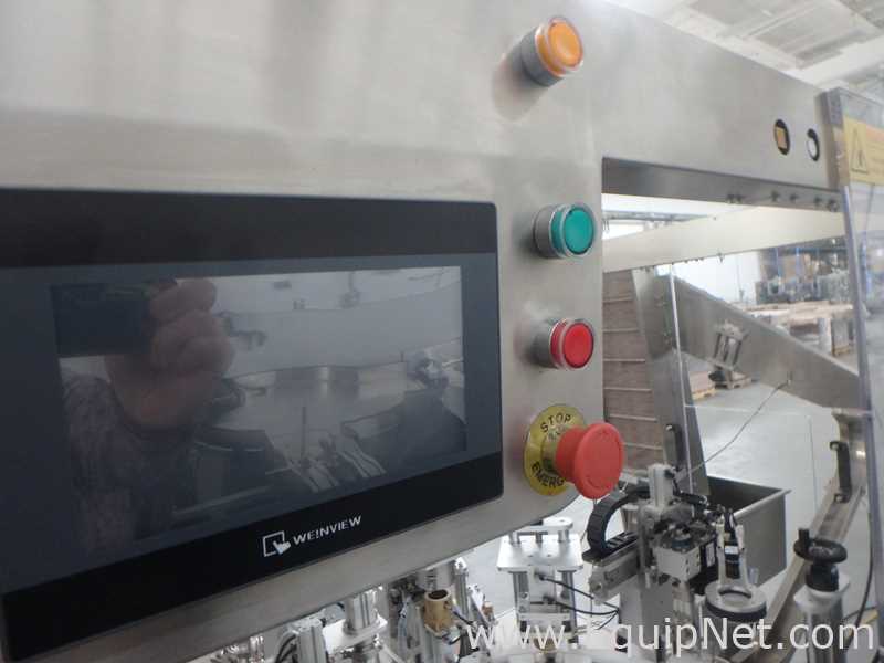 Rigao RGA-GFX250 Jar Filler and Capper with Markham Laser Coder