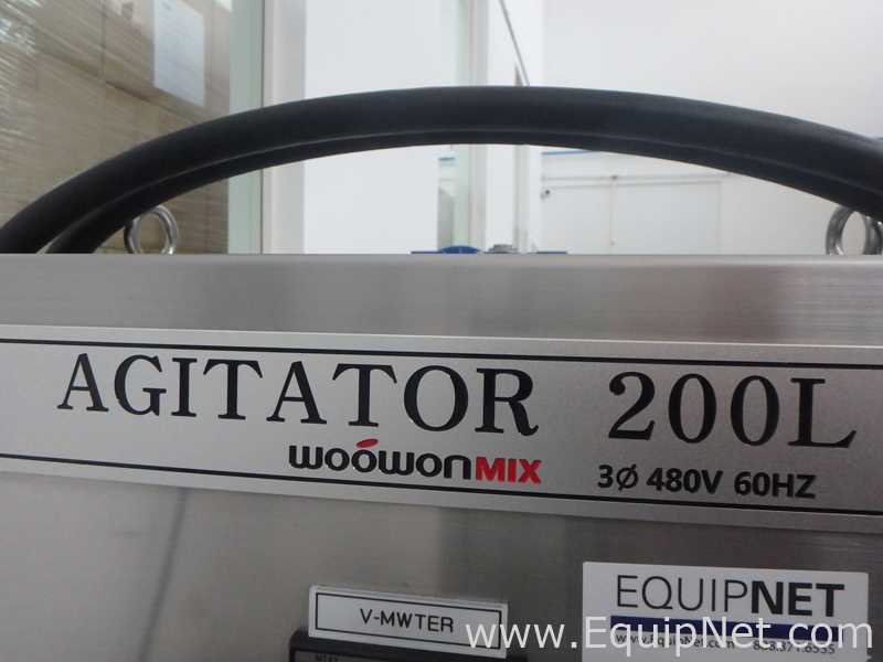 WooWon Mix AGI-200L Stainless Steel Mixing Tank