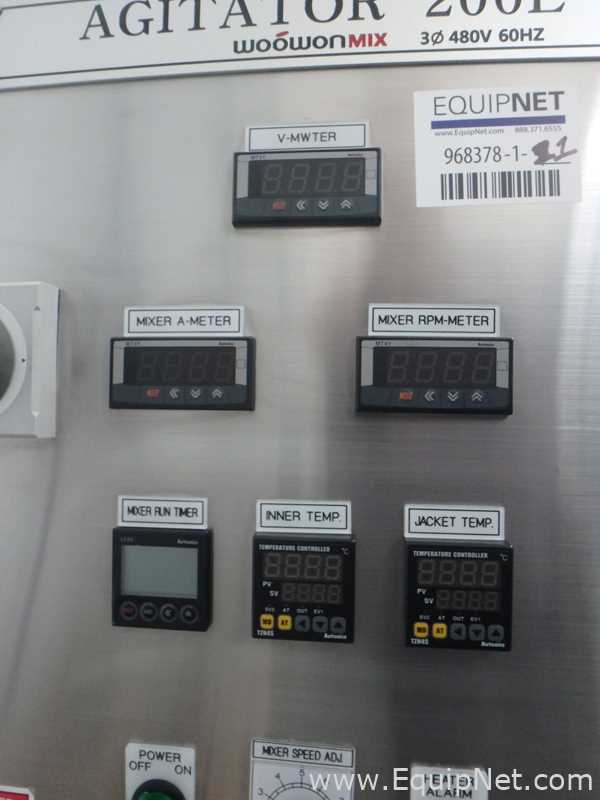 WooWon Mix AGI-200L Stainless Steel Mixing Tank