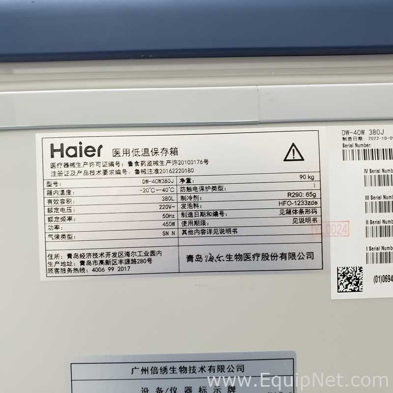Congelador Haier DW-40W380J