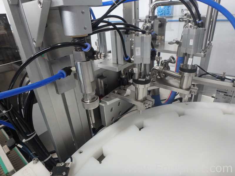 Rigao RGA-GXY30A Jar Filler and Capper with Markham Laser Coder