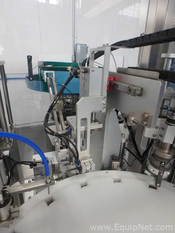 Rigao RGA-GXY30A Jar Filler and Capper with Markham Laser Coder