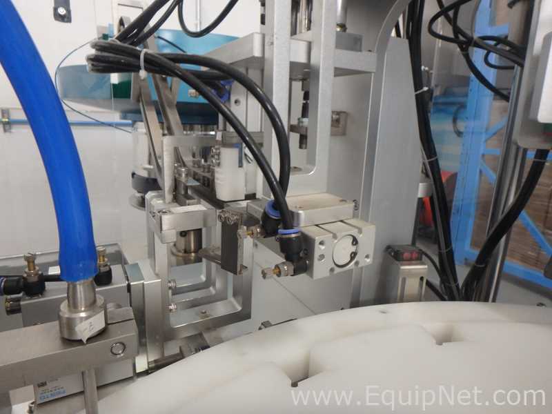 Rigao RGA-GXY30A Jar Filler and Capper with Markham Laser Coder