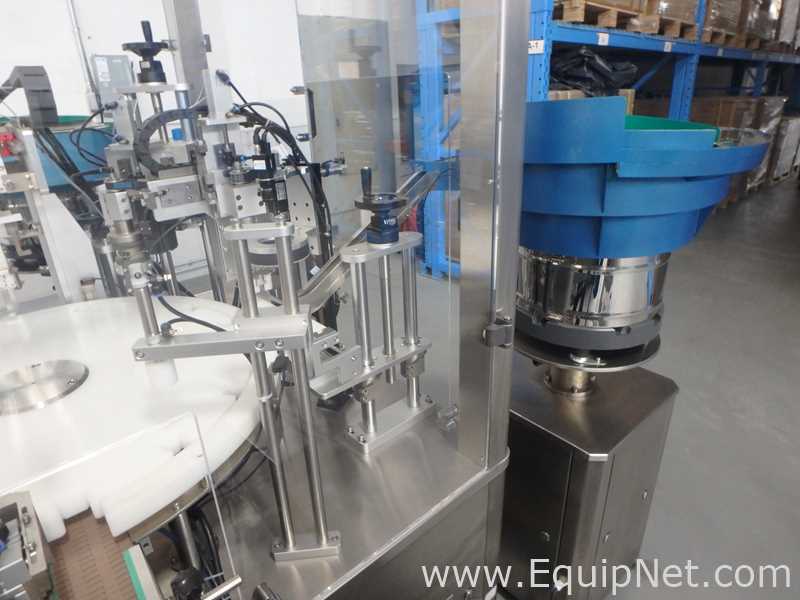 Rigao RGA-GXY30A Jar Filler and Capper with Markham Laser Coder
